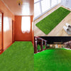 Lawn Carpet Artificial Simulation Turf Mat False Grass Plastic False Green Plant Wall Gum 1.0 cm Super Dense White Rubber Green Grass