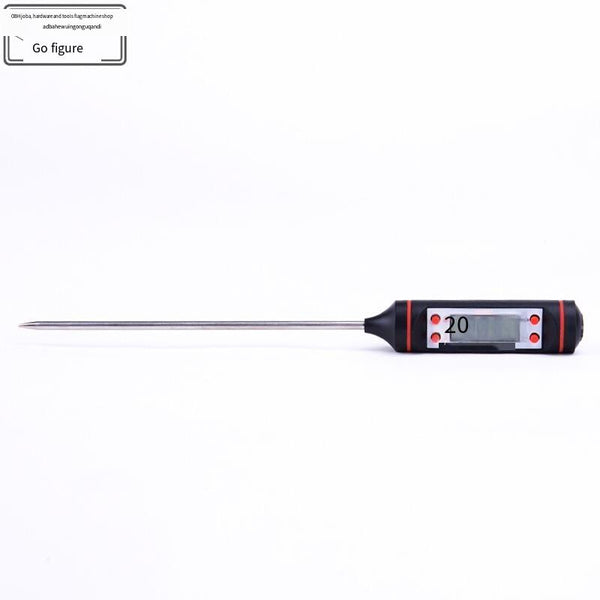 Black Digital Meat Thermometer Food Thermometer for Baking; ECVV UAE –