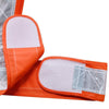 10 Pieces V-shaped Reflective Vest Night Riding Reflective Safety Suit Construction Sanitation Traffic Road Administration Reflective Vest Orange