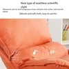 Rocking Chair Balcony Rocking Chair Small Family Lazy Sofa Lounge Chair Leisure Chair Net Red Snail Chair Orange With Pedal