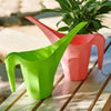 10 Pcs Gardening Watering Pot Watering Pot Household Watering Pot For Flowers And Vegetables Indoor Thickened Plastic Long Mouth Pot Flower Raising Tool 1.2L Pink