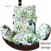 Hanging Basket Hanging Chair Cushion Backrest Pillow Single And Double Lazy Rocking Chair Cushion Set Double Hanging Basket Cushion