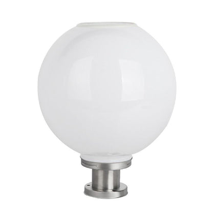 Solar Lamp Spherical Wall Lamp Outdoor Column Head Lamp Gate Column Courtyard Lamp Waterproof Garden Villa LED Wall Head Lamp Decoration Night Lamp