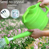 10 Pieces Thickened Sprinkling Kettle Large Watering Spray Kettle Plastic Watering Kettle Long Spout Flower Sprinkling Kettle Household Watering Kettle 2.5L Green Tool