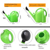 10 Pieces Thickened Sprinkling Kettle Large Watering Spray Kettle Plastic Watering Kettle Long Spout Flower Sprinkling Kettle Household Watering Kettle 2.5L Green Tool