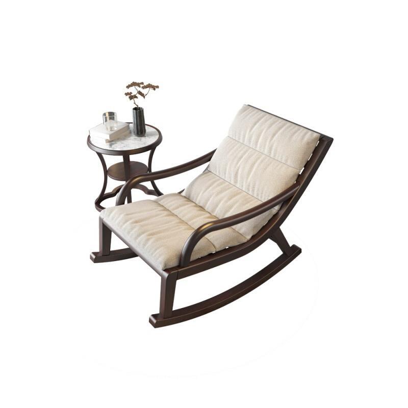 Light Luxury Furniture New Chinese Solid Wood Rocking Chair ECVV AE ECVV.AE