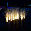 Led Fiber Reed Lamp Simulation Reed Lawn Landscape Outdoor Courtyard Lighting Project Luminous Plant Electricity Payment White Light