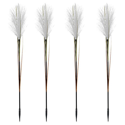 Warm Light LED Optical Fiber Reed Lamp Simulation Reed Lamp Lawn Landscape Lamp Outdoor Courtyard Lighting Project Luminous Plant Solar Energy Fund