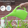 10 Pieces Long Spout Watering Spout Household Watering Pot Plastic Watering Pot Large Watering Pot Gardening Watering Pot Thickened Watering Pot 2.5 Liters Green