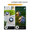 Solar Outdoor Lamp Courtyard Garden Layout Stone Small Decoration Lawn Landscape Waterproof Spotlight Simulation Basalt - 1 Set [white Light + Warm Light]