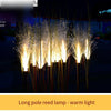 Led Fiber Reed Lamp Simulation Reed Lawn Landscape Outdoor Courtyard Lighting Project Luminous Plant Electricity Payment White Light