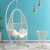 Hanging Chair Net Red Basket Rattan Bedroom Swing Girl Single Family Indoor Balcony Orchid Chair Hammock Cradle Chair A Beige Single Person