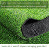 6 Pieces 2cm Densified Thickened Autumn Simulated Lawn Mat Fake Grass Green Planting Green Artificial Plastic Turf Carpet Grass