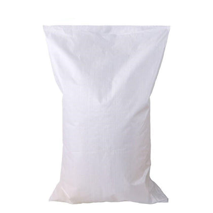 100 Pieces White Moisture 50 * 80CM Proof And Waterproof Woven Bag Snakeskin Bag Express Parcel Bag Packing Load Carrying Bag