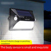 Solar Lamp Outdoor Courtyard Induction Lamp Household Outdoor Waterproof LED Wall Lamp Villa Garden New Rural Lighting Street Lamp