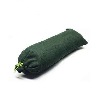 15 Packs Flood Control Sandbag 30 * 70CM Green Thickened Canvas Drawstring Opening Sandbag