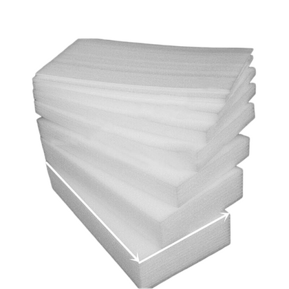 100cm*100cm*10cm Pearl Cotton Board Anti Foam Board Pearl Cotton Baling Sponge EPE Sheet Shockproof Packing Cotton Foam Board