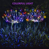 Solar Firework Lights Outdoor Waterproof 4 Pack, Solar Landscape Lights Solar Garden Lights Outdoor Decorative with 120 LED Lights