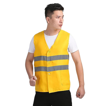 15 Pieces Railway Reflective Vest Reflective Vest Environmental Sanitation Construction Reflective Clothing Reflective Safety Clothing