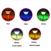 RGB LED Solar Lawn Lamp 0.8m Garden Lights Multiple Colors Outdoor Garden Lawn Lamp Waterproof for Pathway, Walkway, Patio, Yard & Lawn