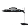 Outdoor Sunshade Courtyard Umbrella Outdoor Sunshade Garden Terrace Villa Outdoor Outdoor Umbrella Roman Umbrella 3m Round Umbrella