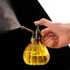 10 Pieces Retro Pumpkin Sprinkling Kettle Meat Pot Glass Watering Pot Watering Flower Pot Sprayer Light Yellow