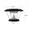 RGB LED Solar Lawn Lamp 0.8m Garden Lights Multiple Colors Outdoor Garden Lawn Lamp Waterproof for Pathway, Walkway, Patio, Yard & Lawn