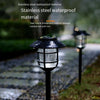 Solar Lamp Lawn Lamp Outdoor Garden Courtyard Lamp European Villa LED Landscape Floor Lamp White Light Version