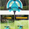 Garden Flower Watering Sprinkler Garden Sprinkler 360 Degree Automatic Rotation Sprinkler Lawn Watering Sprinkler Roof Cooling Automatic Sprinkler