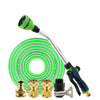 All Copper Accessories Without Water Pipe Household High-pressure Car Washing Water Gun Water Pipe Set Flower Watering Nozzle Multifunctional Horticultural Water Gun Garden Atomization Watering Vegetable Garden Long Rod Water Spray Gun