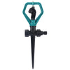 6 Pieces Lawn Garden Rotary 360 Degree Automatic Flower Sprinkler Agricultural Sprinkler Automatic Rotary Sprinkler Greening Sprinkler Dust Removal Sprinkler