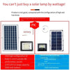 Solar Light Controlled 100w Street Light Outdoor Courtyard Light LED Projection Court Household Floodlight Induction Factory Workshop Lighting