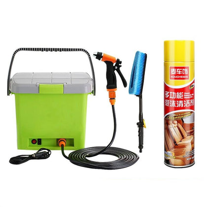 High-pressure Car Wash Water Gun Hose Car Brushing Artifact Household Washing Flower Watering Hose Nozzle Tap Water Pressurized  Water Spray Gun Head Tool