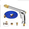 High Pressure Car Washing Water Gun Automobile Telescopic Pipe Flower Watering Artifact Household Nozzle Floor Washing Brushing Tool Pressurization And Pressurization Water Gun Set Balcony Garden Shower Faucet Spray Upgrade [30m After Water Injection]