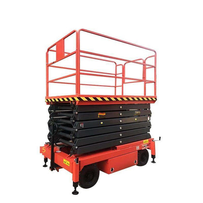 Electric Lifting Platform Vehicle Mobile Lifting Vehicle Scissors Electric Lift Small Aerial Work Maintenance Lifting Vehicle