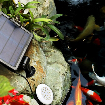 Solar Energy Underwater Light LED Fish Pond Spotlight Landscape Fountain Light Fish Tank Light Swimming Pool Light Garden Colorful Underwater Lamp