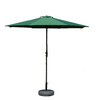 Outdoor Sunshade Sun Umbrella Courtyard Umbrella Balcony Folding Umbrella 2.7m Advertising Umbrella Fishing Umbrella Beach Umbrella Dark Green